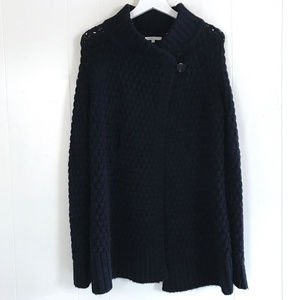VINCE Navy Blue Wool Alpaca Blend Sweater
